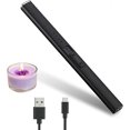 thumbnail image 1 of Mini encendedor recargable por USB, resistente al viento, largo, recargable (velas no incluidas), 1 of 5