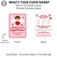 thumbnail image 6 of Big Dot of Happiness Conversation Hearts - 4 Valentine's Day Games - 10 Cards Each - Gamerific Bundle, 6 of 8