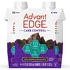 EAS AdvantEDGE Carb Control Protein Shake, Rich Dark Chocolate, 17g Protein, 4 Ct