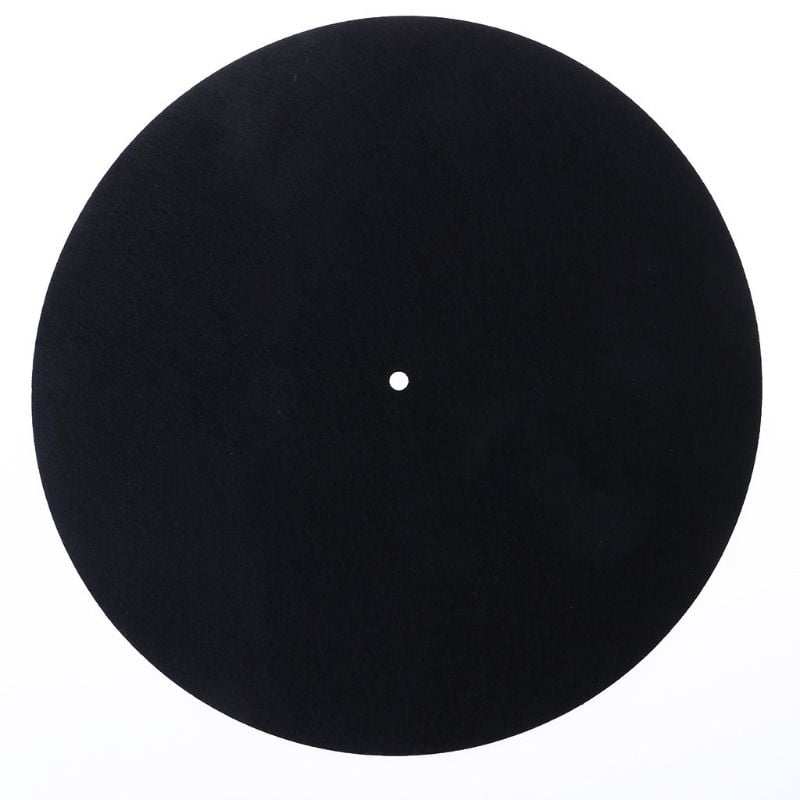 ESTONE 10" AntiStatic Turntable Mat AntiVibration Slipmat For LP