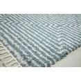 thumbnail image 6 of Rugs America BT20C Mellow Whisper Stripe/Diamond Modern Blue Area Rug, 2'6" x 4', 6 of 6