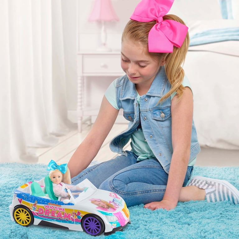 JoJo Siwa, JoJo’s D.R.E.A.M. Car, Inspired by the Singer-Dancer’s Real-Life  Custom Convertible, Kids Toys for Ages 3 Up, Gifts and Presents
