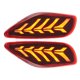 thumbnail image 1 of Trasero Parachoques Reflector Niebla Luz Rojo Amarillo para Kia Seltos 1 Par, 1 of 7