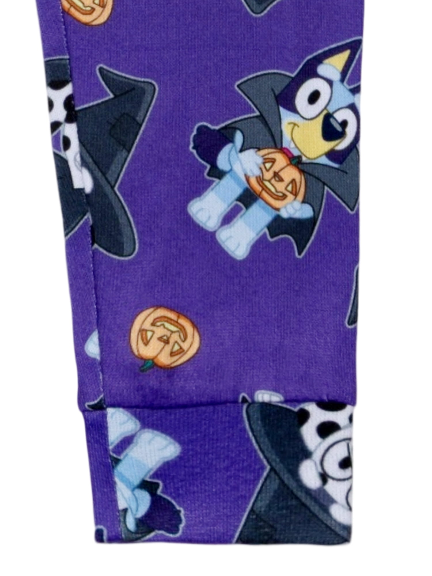Bluey Girls Halloween Long Sleeve Top and Pant Pajama Set, 2-Piece, Sizes 4-10