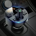 thumbnail image 1 of ddioayh Liquidation Émetteur Bluetooth pour Voiture Adaptateur Bluetooth pour Voiture avec Chargement USB Chargeur de Voiture Lecteur MP3 Prise en Charge Disque USB Mains Libres Appels, 1 of 9
