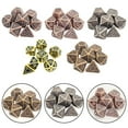 thumbnail image 4 of MYG Gear Metal Polyhedral Dice Custom Set Metal Dice 7 Piece Polyhedral Dice Set, 4 of 8