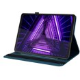 thumbnail image 2 of Allytech Lenovo Tab M10 Plus Case Model TB-X606F, Slim Fit PU Leather Butterfly Embossed Shockproof Drop Protection Kickstand TPU Case Cover for Lenovo Tab M10 Plus TB-X606F, Darkblue, 2 of 6