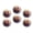 C0200, variant on Glass Refrigerator Magnet 6Pcs Magnetic Fridge Sticker,Decor for Kitchen,Whiteboard,Cabinet,Piglets With Curious Eyes And Flower Backdrop
