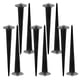 thumbnail image 4 of 10 Uds. Accesorio de estaca para lámpara de jardín, luces solares de aluminio, estacas de luces de repuesto, 4 of 4