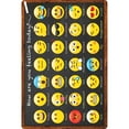 thumbnail image 3 of Smart Poly Computer Mouse Pad, 8" x 10", How are You Feeling, Pack of 6, 3 of 3