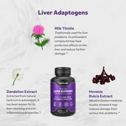 Naturalis Silymarin Milk Thistle 1300mg Enhanced with B Complex & Amino Acids | 13-in-1 | 60 Softgels