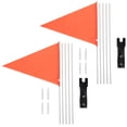 thumbnail image 1 of Shisuyan 2 Sets Rear Bike Safety Flags Bike Advertising Flag Cycling Safety Flag Bike Flags, 1 of 8