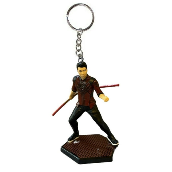 Shang Chi Legend Of Ten Rings Key Ring Keychain Pvc Figure Figurine 4” Charm New