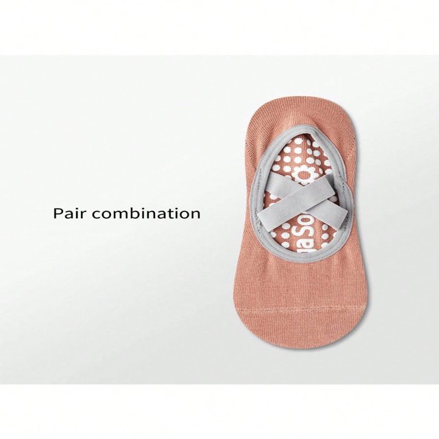 DEELLEEO Professional Adhesive Yoga Socks For Women With An Open Back Design. These Yoga Socks Have Five Fingers And Split Toes Making Them Perfect For Pilates And Yoga Practices. They A