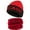 Chicago, variant on Washington Winter Knit Hat & Scarf Set – Thick Football Style Beanie & Neck Warmer Combo, Unisex Cold-Weather Accessories