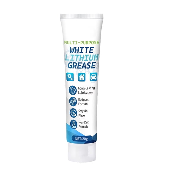Miogawg Automotive Lubricating White Grease Quiet Lube To Squeaks On Car Hinge Sunroof Mechanical Parts