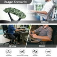 thumbnail image 5 of SCRAWLGOD Camouflage Green Dustproof Office Chair Armrest Slipcovers 2 Pieces Stretchy Gaming Chair Armrest Protector Comfy Breathable Computer Chair Arm Covers, 5 of 6