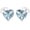 03-aquamarine-Mar, variant on Birthstone Nurse Earrings 925 Sterling Silver Doctor Medical Studs Earring Graduation Nurse Hat Jewelry Gifts for New Nurse Doctor Student