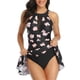 thumbnail image 4 of Traje de baño con estampado de verano para mujer Traje de baño elegante Ropa de playa Bikini Siamés OAVQHLG3B Store  lin121212, 4 of 4