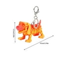 thumbnail image 2 of Arghm Skeleton Dog Keychain 3.7x2.4" Removable Joint Acrylic Backpack Charm for Halloween Cosplay Gothic Car Accessories, 2 of 5