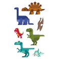 thumbnail image 2 of Pegatinas de dinosaurios y caras Fiudx Decoración del hogar, 2 of 7
