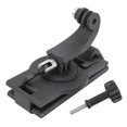 thumbnail image 2 of Camera Backpack Mount, Strong Load Bearing Capacity Checkered Nonslip Design 1/4in Wear  Camera Backpack Clip Clamp  For  9, 2 of 8