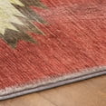thumbnail image 5 of Addison Rugs Dream Shag Premium Machine Washable Transitional Aztec Spice Rectangle Rug, 9' x 12', 5 of 8