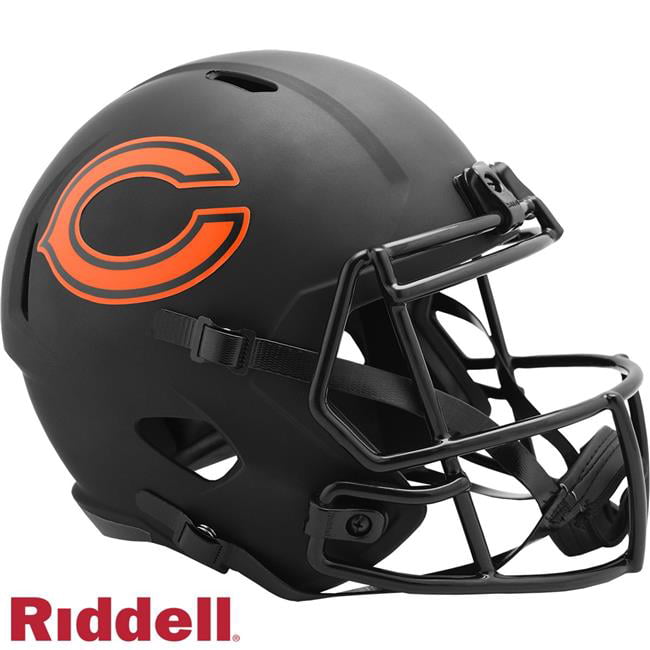 BLACK ICE OUT CHICAGO BEARS Speed  Football Helmet Decals/ Bumper Set 