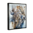 thumbnail image 3 of Stupell Industries Modern Flower Bouquet Composition Painting Jet Black Floating Framed Canvas Print Wall Art, Design by K. Nari, 3 of 8