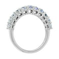 thumbnail image 2 of 1 Carat Diamond Wedding Band Ring in 14K White Gold (Ring Size 10) - IGI Certified, 2 of 4