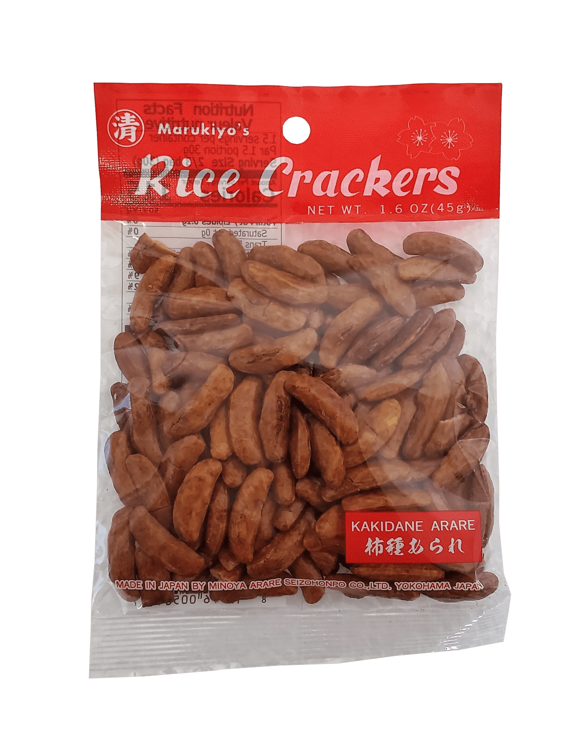 Rice Crackers kakidane Arare Marukiyo ( 24 pcs )