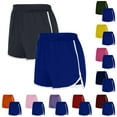 thumbnail image 2 of Gnshining 2PC Yoga Shorts for Women Summer Athleisure Shorts Casual Beach Shorts Loose Elastic Waist Shorts High Waisted Sports Pants Sweat Shorts, 2 of 3