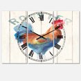 thumbnail image 1 of DesignArt Rôtissoire en Bois Grande Horloge Murale, 1 of 2