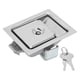 thumbnail image 2 of Manija de pestillo de llave de puerta de acero inoxidable fácil de instalar Cerradura de puerta de entrada de paleta para vehículos recreativos resistente duradera y suave ANGGREK Otros, 2 of 8