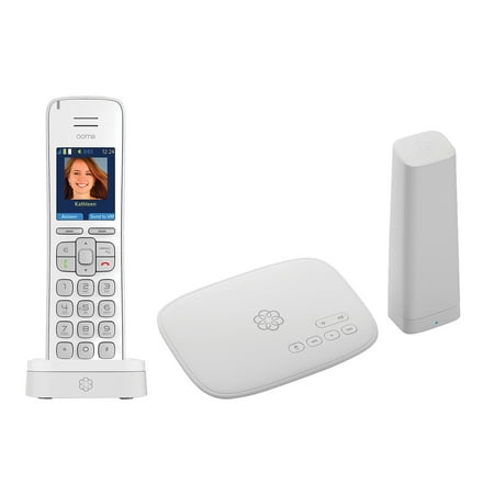 Ooma HD3 Handset (White) & Phone Genie (Best Voip Phone Handset)