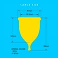 thumbnail image 2 of Super Jennie Menstrual Cup - Teal, Small, 2 of 2
