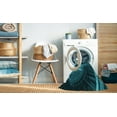 thumbnail image 2 of Ahgly Company Machine Washable Indoor Rectangle Transitional Dark Turquoise Green Area Rugs, 7' x 10', 2 of 7