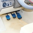thumbnail image 3 of Accelerator 3 Pcs Brake Pedal Pads Anti Slip Wear Resistant Manual Accelerator Foot Pedal Cover for Car, 3 of 5