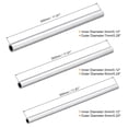 thumbnail image 2 of Tubo Redondo de Aluminio 6063 Unique Bargains 5mm 6mm 7mm OD 3mm ID 300mm Longitud Paquete de 3, 2 of 5
