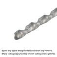 thumbnail image 3 of Uxcell Solid Carbide Left Hand Spiral Flutes Twist Drill Bits for Stainless Steel 2mm, 3 of 5