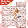 thumbnail image 4 of Baseball Word Pattern Toddler Nap Mats for Kids Preschool,Sleeping Mat Bag or Kids,Toddler Sleeping Bag,Toddler Nap Mat or Daycare, 4 of 6