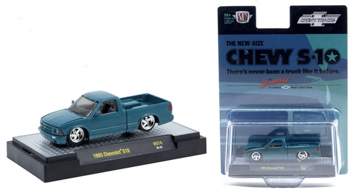 M2 ウォルマート限定 - 1995 シボレー S10 M2 Machines 1995 Chevy S10 Custom Hobby Exclusive HS74 - Walmart.com