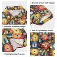 thumbnail image 3 of Dailycode Small Short Sleeve Button Down Shirts Lion Face Bird Rainbow Casual Shirt 3-10 Years, 3 of 9