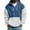 Royal Blue, variant on Y2K Style Men's Quarter-Zip Hooded Waffle Knit Sweatshirt, Thickened Fleece Texture Pullover, Fall Spring Retro Fashion,Brown,L