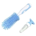 thumbnail image 4 of Baby Bottle Brush Water Silicone Milk Container Baby Bottle Cleaning Cleaner Brush for Baby BottlesBlue, 4 of 22