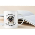thumbnail image 4 of My Humans are Getting Married Cute Pug Dog Coffee Mugs Mug,Engagement Dog Gifts for Newlyweds Bride Groom Couples, Engagement Dog Double Side Printed Ceramic Mug Cup 11 Ounce, 4 of 5