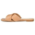 thumbnail image 3 of Journee Womens Carlotta Slide Flat Sandals, 3 of 10