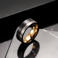thumbnail image 2 of Alianza de boda King Will LOOP, carburo de tungsteno, 8 mm, oro rosa, 2 of 7