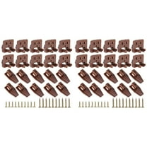 20PCS Drawer Slide Track Guide Glide for Center Mount Dressers and Nightstand 1 Systems