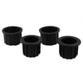 thumbnail image 2 of Trianu 6 Pcs Umbrella Base Stand Replacement Parts, Patio Umbrella Base Replacement Parts Outdoor Umbrella Hole Ring Plug Cover with M8 Thread Screw Replacement Hand Knob, Black, 2 of 9